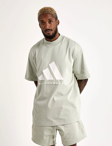 Adidas herren shirt grau - m,
